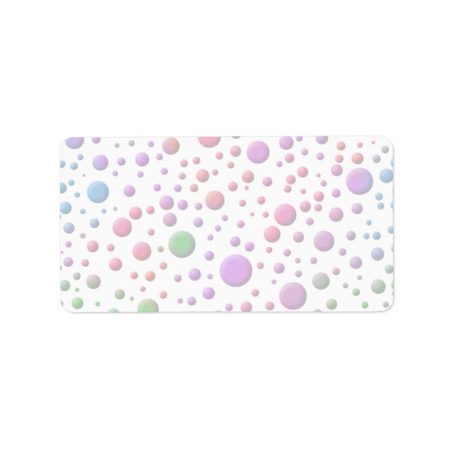 Color Circles Label (Front)