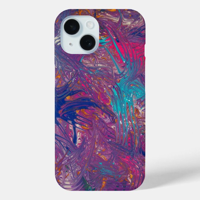 Color Claws Vortex Design Case-Mate iPhone Case (Back)