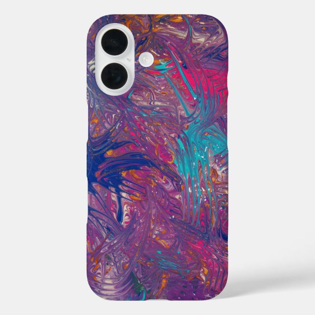 Color Claws Vortex Design Case-Mate iPhone Case (Back)