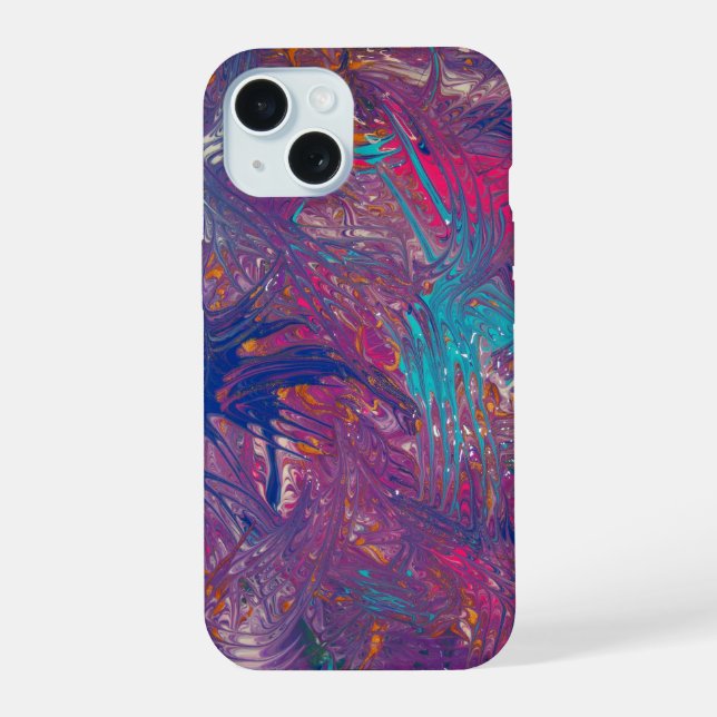 Color Claws Vortex Design Iphone Case (Back)