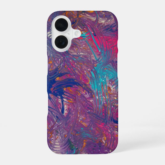 Color Claws Vortex Design Iphone Case (Back)
