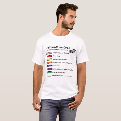 Color Code _ Tear Gas joke T_Shirt