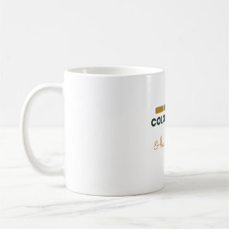 Color-Coded and Barely Coping Planner Humor Coffee Mug