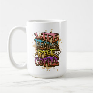 Color Coffee Lover Coffee Drinker Gift Y2K Style Coffee Mug