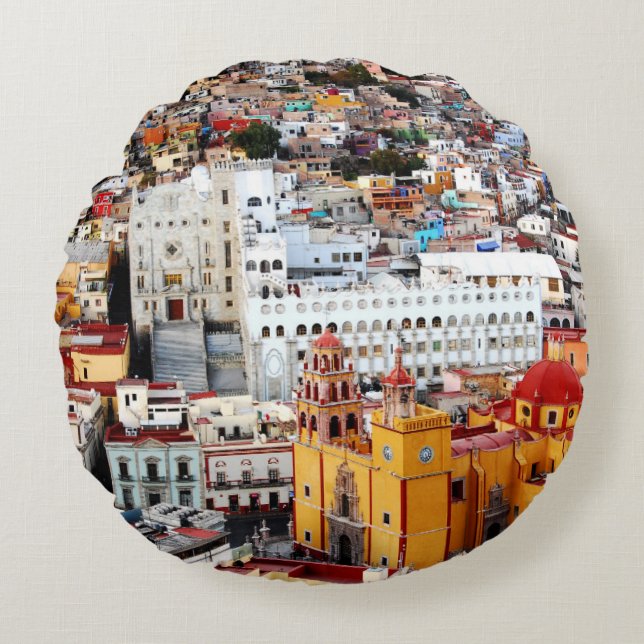 Color Collection Round Pillow (Front)