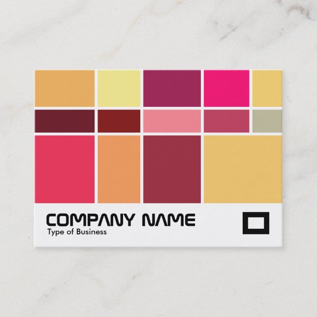 Color Composition Business Card (Front)