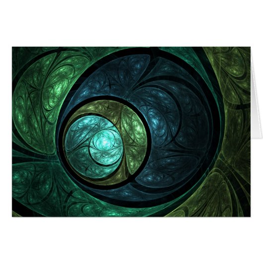 Color Conception Abstract Card (Front Horizontal)
