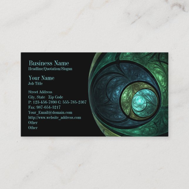 Color Conception Company/Business Card (Front)