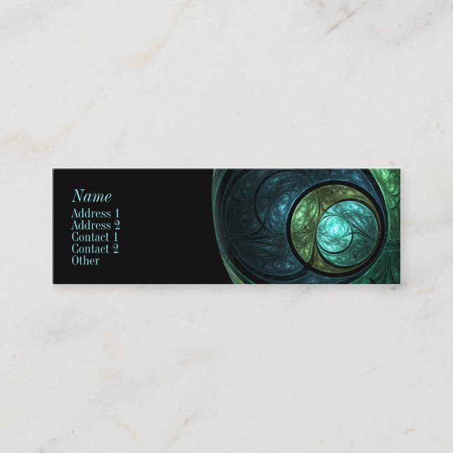 Color Conception Contact Business Card (Front)