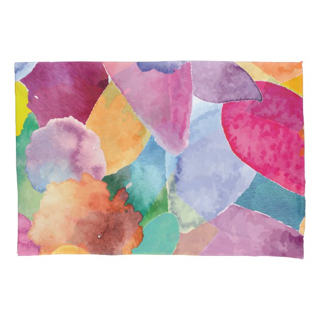 Color crash 2 pillow case (Front)