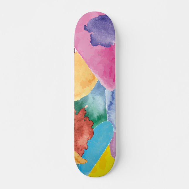 Color crash 2 skateboard (Front)
