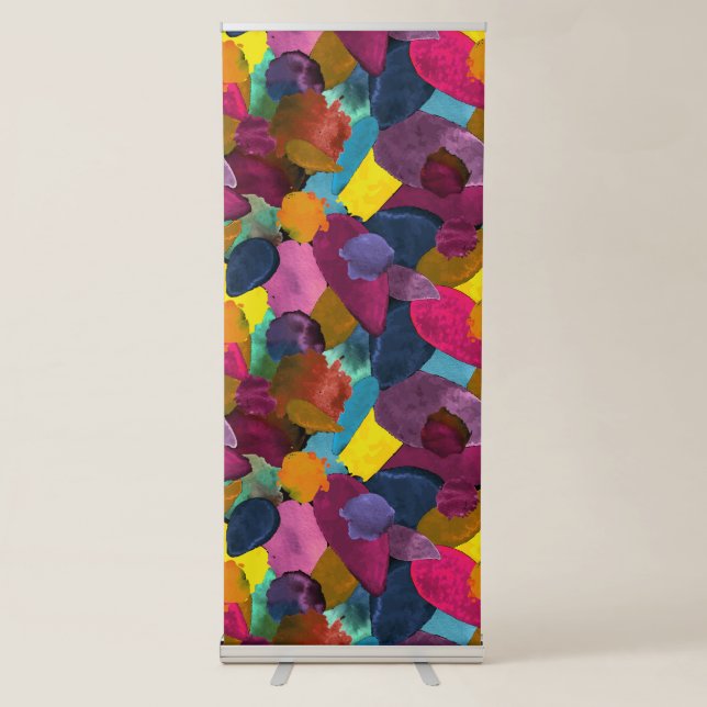 Color crash 3 retractable banner (Front)