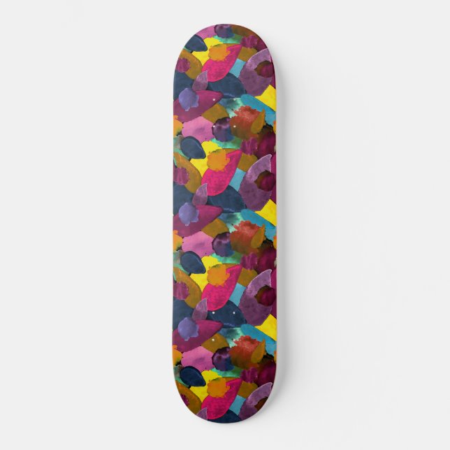 Color crash 3 skateboard (Front)