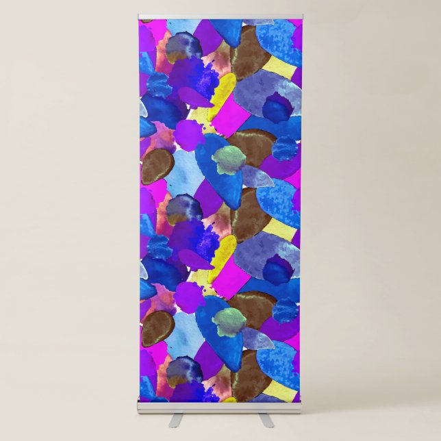 Color crash 4 retractable banner (Front)