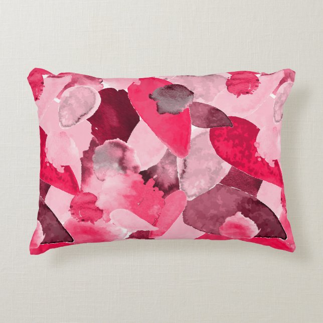 Color crash 7 accent pillow (Front)