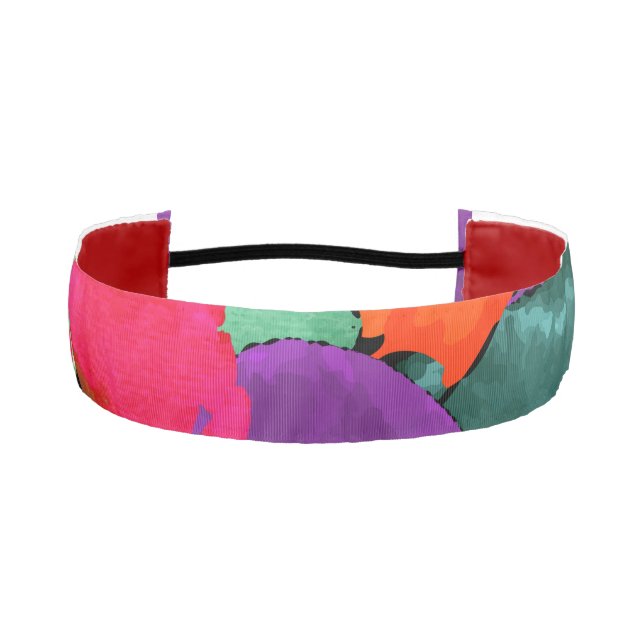 Color crash athletic headband (Front)