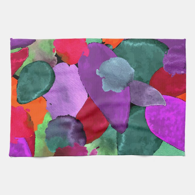 Color crash kitchen towel (Horizontal)