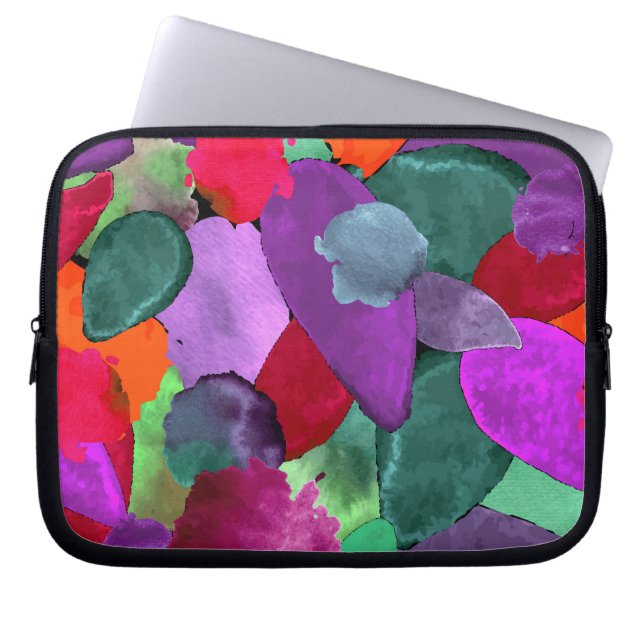 Color crash laptop sleeve (Front)