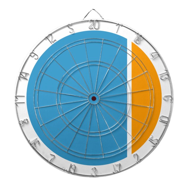 color crush circles dartboard (Front)
