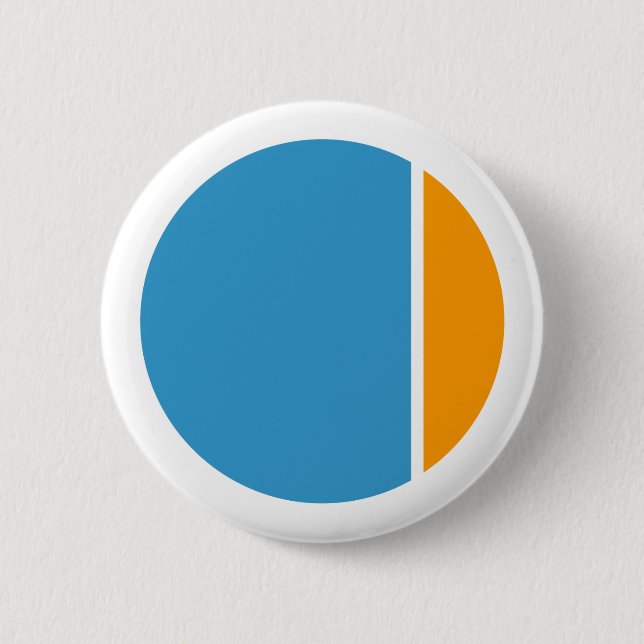 color crush circles pinback button (Front)