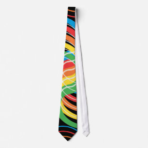 Color Curves: Vector Illustration: Necktie / Tie
