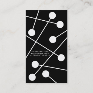 color customizable frequent buyer card