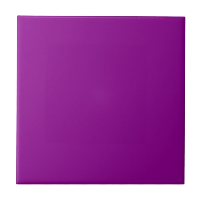 color dark magenta ceramic tile (Front)
