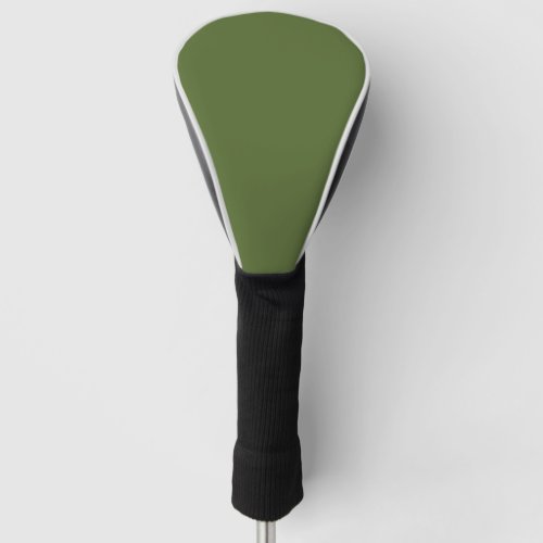 color dark olive green golf head cover