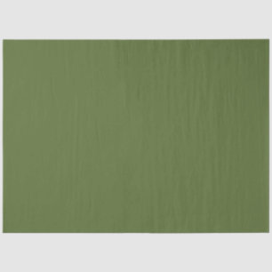 color dark olive green tissue paper