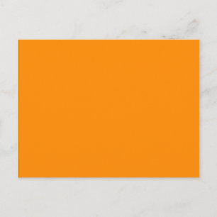color dark orange postcard