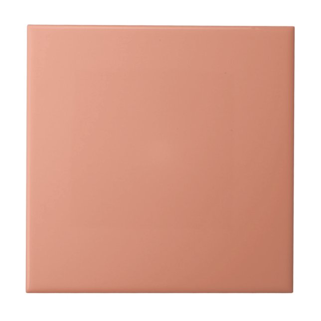 color dark salmon tile (Front)