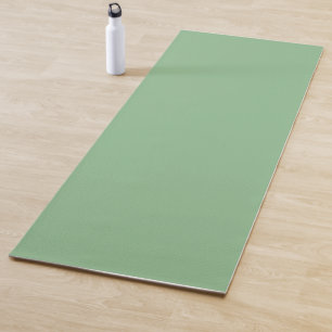 color dark sea green yoga mat