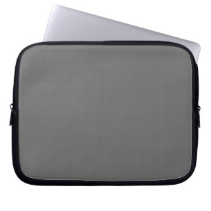 color dim grey laptop sleeve