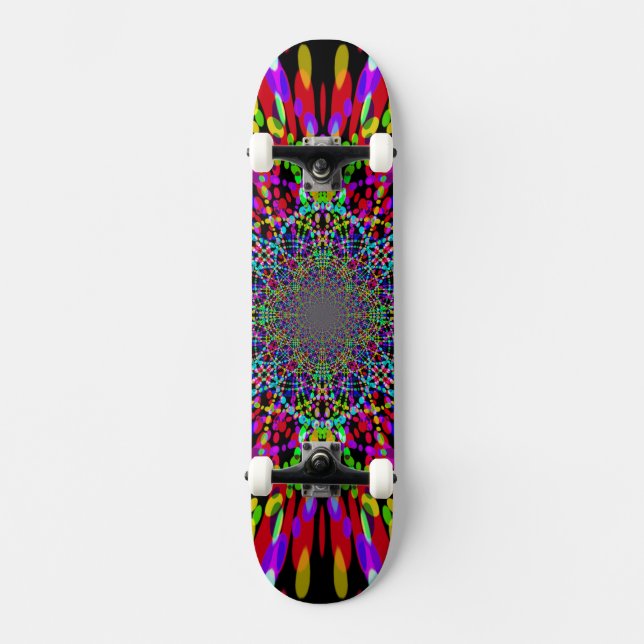 Color Dots 3 Skateboard Deck (Front)