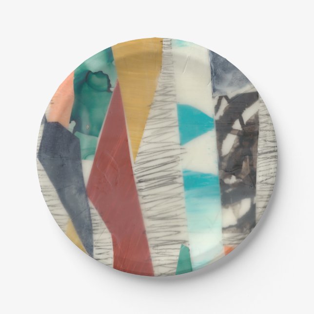 Color Edge II Paper Plates (Front)