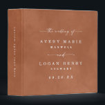 Color Editable Terra Cotta Wedding Photo Album 3 Ring Binder<br><div class="desc">Modern Color Editable Watercolor Terra Cotta Wedding Photo Album. This simple elegant design is beautify hand-painted with rich colors that are perfect for fall. Shown in the Terracotta Wedding Color Palette colorway with gorgeous signature script font with tails, the ethereal watercolor wedding collection is sure to make your wedding memorable...</div>