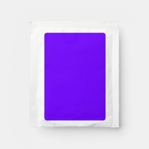 color electric indigo tea bag drink mix