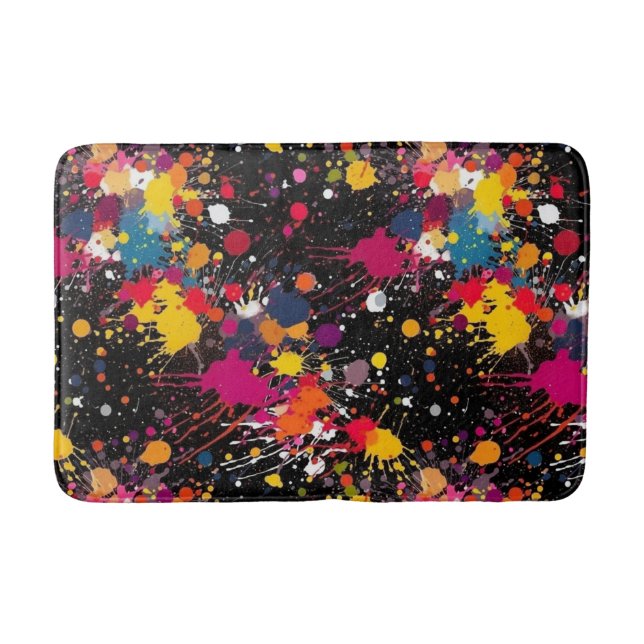 Color Explosion Bath Mat (Front)