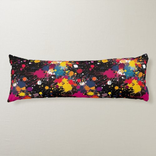 Color Explosion Body Pillow