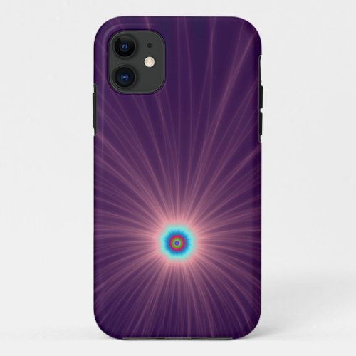 Color Explosion in Purple iPhone 5 Case
