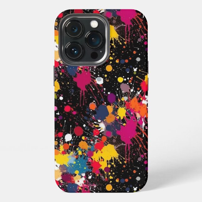 Color Explosion iPhone Case (Back)