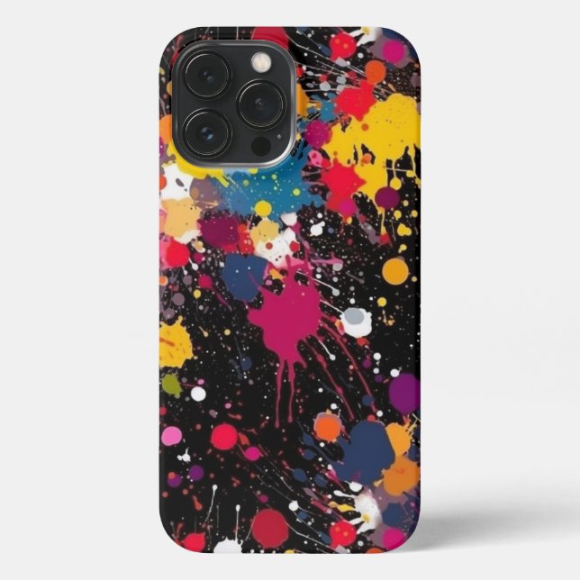 Color Explosion iPhone Case (Back)