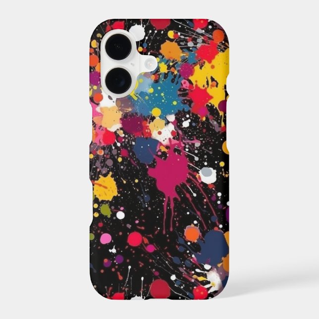 Color Explosion iPhone Case (Back)