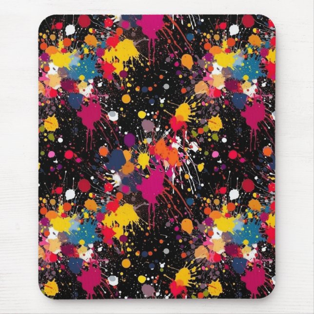 Color Explosion Mouse Pad (Front)