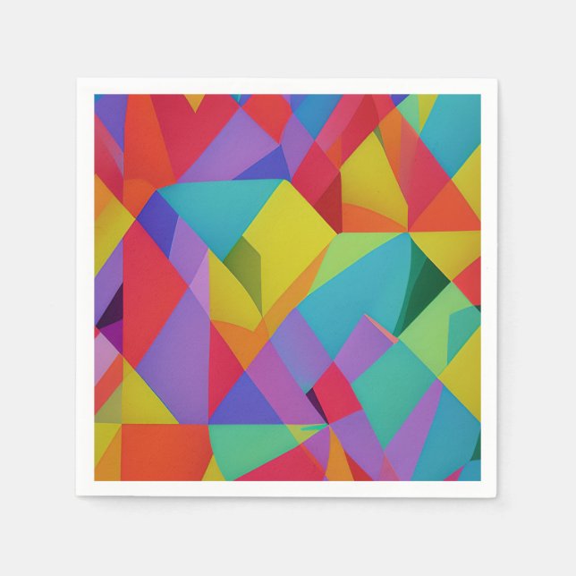 Color Explosion Napkins (Front)