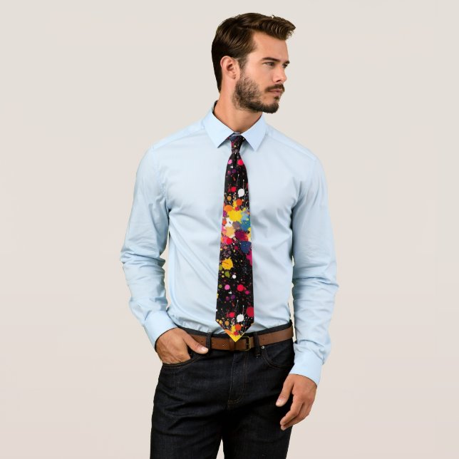 Color Explosion Neck Tie (In Situ)