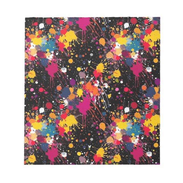 Color Explosion Notepad (Front)