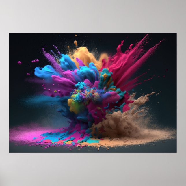 Color Explosion Poster (Front)