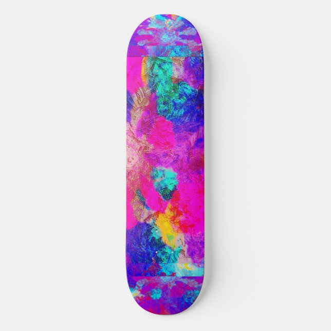 Color Explosion skateboard (Front)