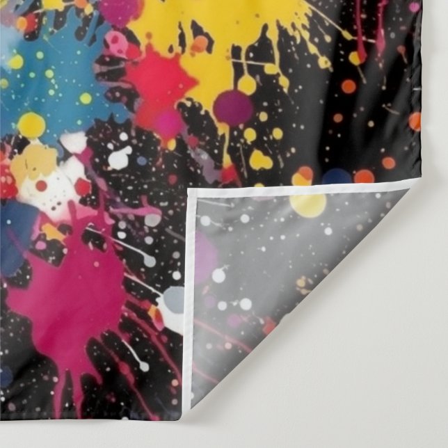 Color Explosion Tapestry (Detail)